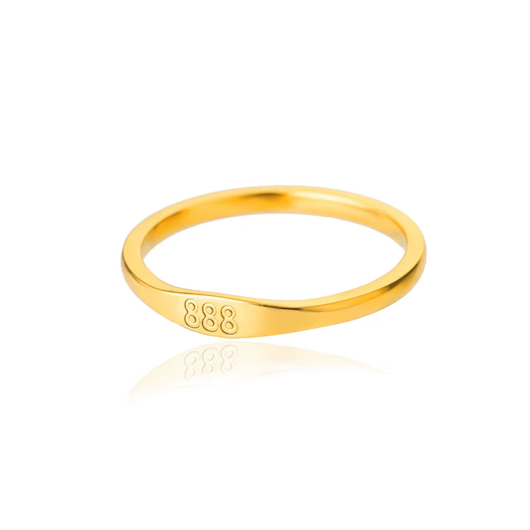 Lucky 11:11 Angel Number Rings for Women Stainless Steel Finger Ring Vintage Wedding Aesthetic Jewerly Gift Anillos Mujer