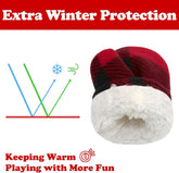 Baby Mittens Toddler Gloves Kids Winter Gloves Baby Girl Boy Winter Mittens Infant Mittens 2 Pair Pack