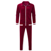Velour Tracksuit Mens,2023 Men&