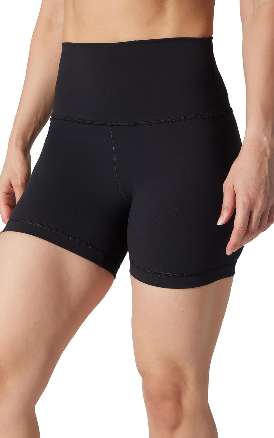 Womens 5”, 7” High Waisted Biker Shorts Squat Proof Workout Yoga Short 2 Pack