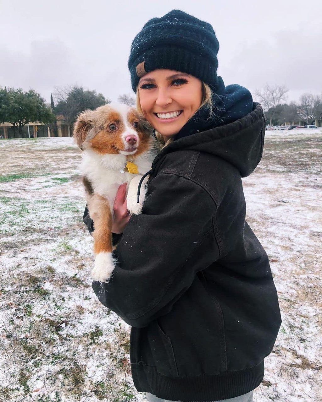 Skull Cap Beanie for Women - Womens Winter Hat Knit Slouch Style, Warm, Soft Unisex Cold Weather Mens Beanies