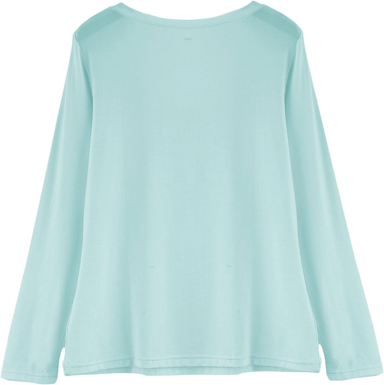 Women'S Scoop Neck Sleepwear Long Sleeves Pajama Set